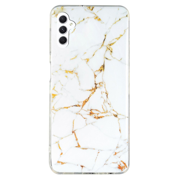 Marble Samsung Galaxy A54 Etui - Hvit White