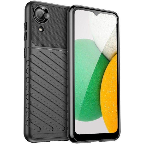 Thunder Samsung Galaxy A03 Core Etui - Svart Black