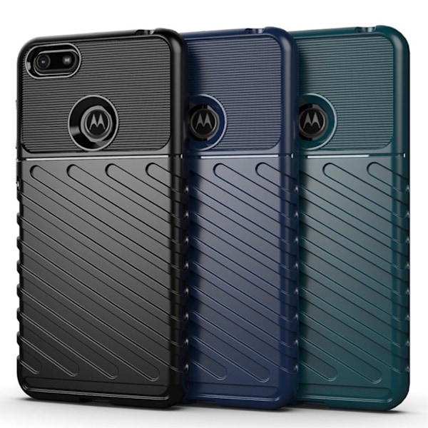 Thunder Motorola Moto E6 Play kuoret - Musta Black