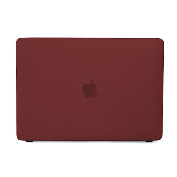MacBook Air 13 Retina (A2179, 2020) / M1 (A2337, 2020) / (A1932, 2018-2019) erittäin ohut suojus - Viininpunainen Red