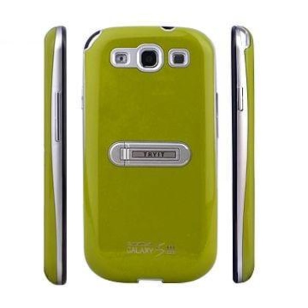 SlimCase Kick-Stand (Gräsgrön) Samsung Galaxy S3 Skal Grön