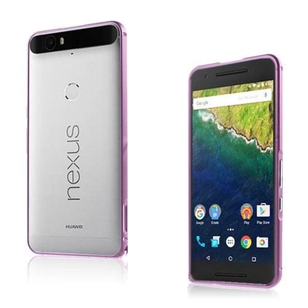 Remes Huawei Nexus 6p Metalli Suojus - Pinkki Pink