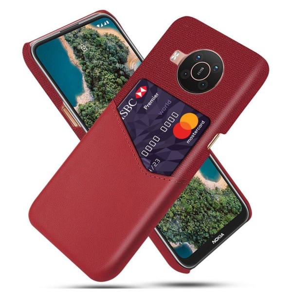 Bofink Nokia X10 / Nokia X20 skal med korthållare - Röd Röd