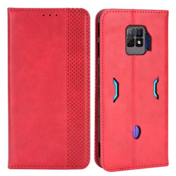 Bofink Vintage ZTE nubia Red Magic 7 Pro nahkakotelo - Punainen Red