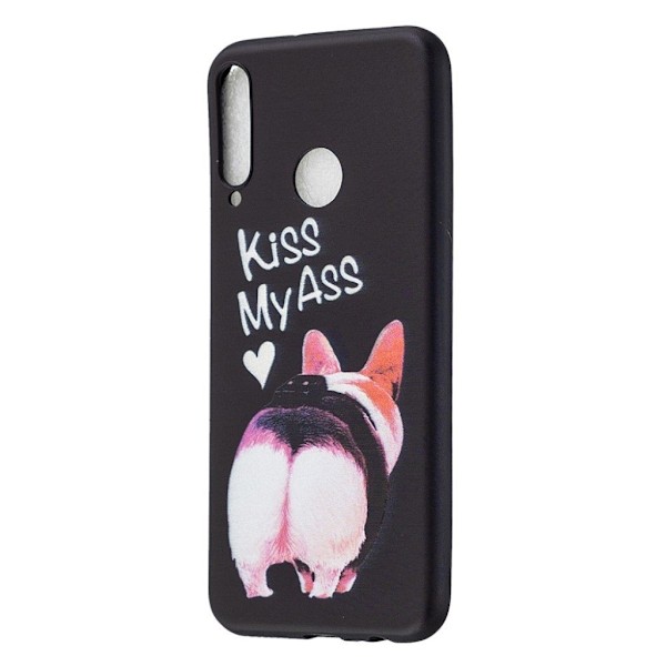 Imagine Huawei P40 Lite E deksel - Kyss Meg I Ræva Multicolor