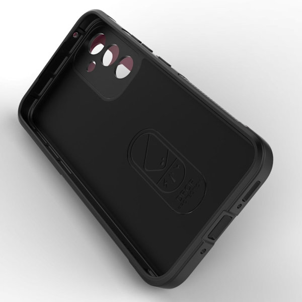 Blødt grebsformet cover til Samsung Galaxy A54 - Sort Black