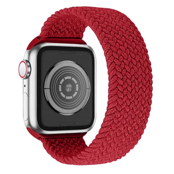 Apple Watch (45mm) joustava kellonhihna - Punainen / Koko: S Red