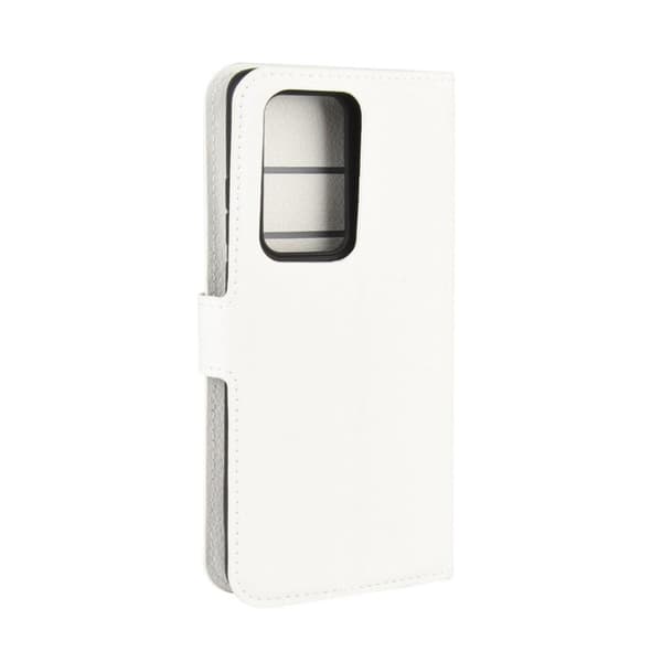 Classic Huawei P40 flip etui - Hvit White