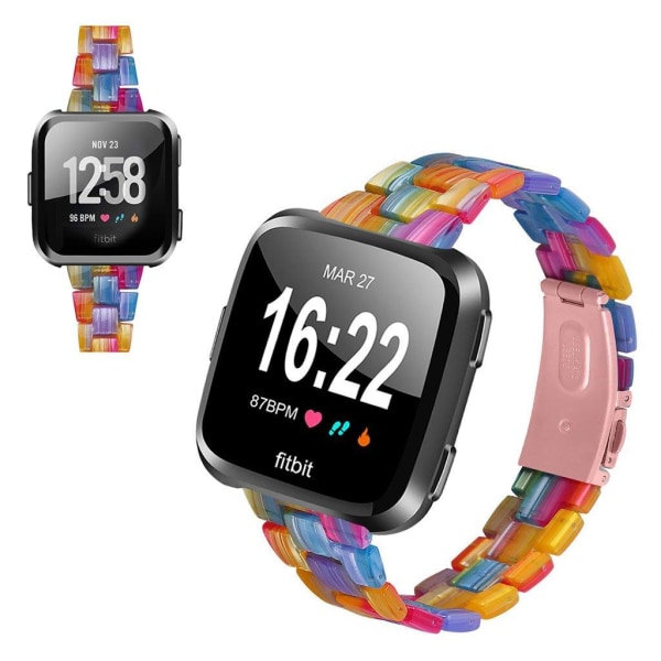 Fitbit Versa 2 / Versa Lite resin watch band - Multi-Color multifärg