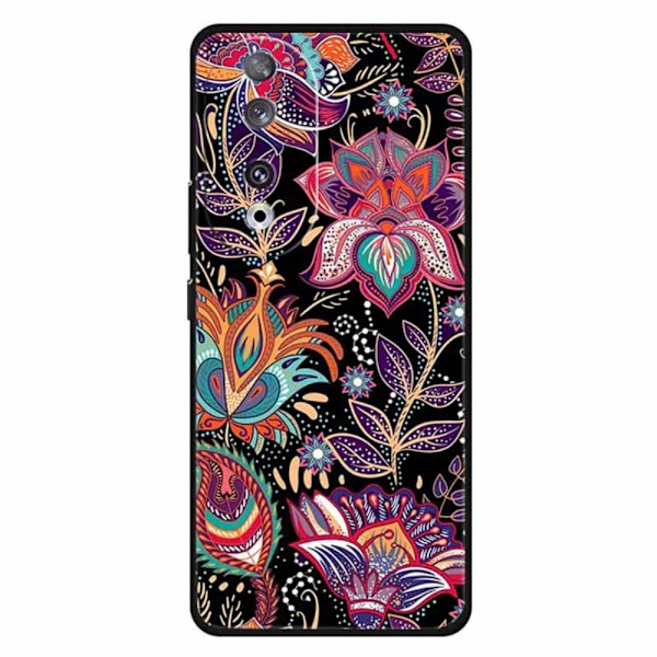 Imagine Honor 90 deksel - Lilla Bladblomst Purple