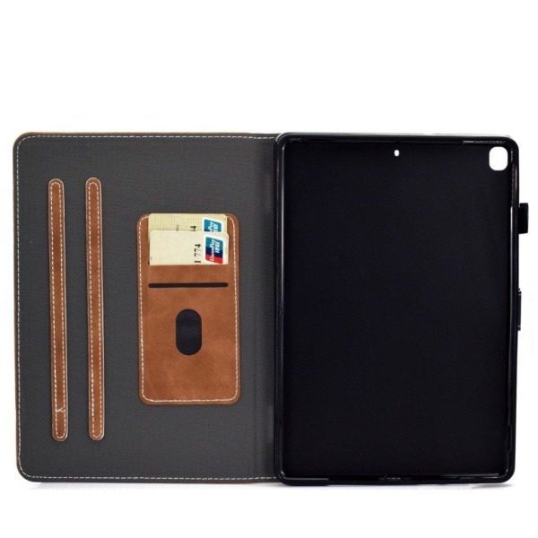 iPad 10.2 (2019) / Air (2019) solid theme leather flip case - Br Brun