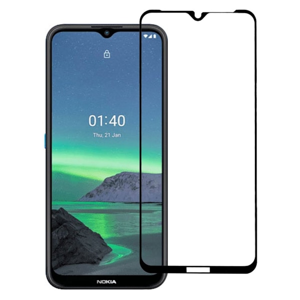 Nokia 1.4 kosketusherkkä ja temperoitu suojalasi Transparent