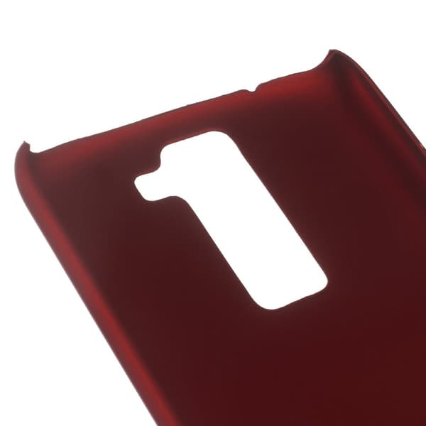Sund gummibelagt hårdt cover til LG K8 - Rød Red