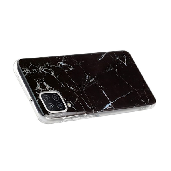 Marble Samsung Galaxy A12 5G Etui - Sort Marmor Black