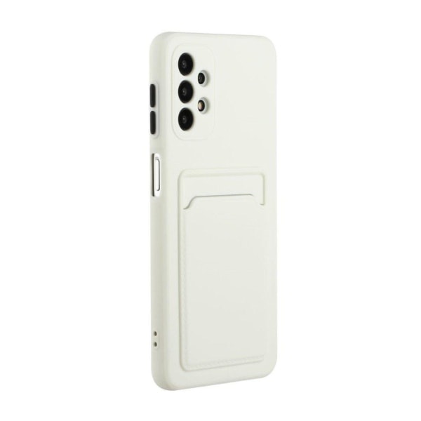 Card Holder Suojakuori For Samsung Galaxy A32 - Valkoinen White