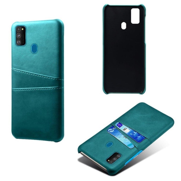 Dual Card cover - Samsung Galaxy M30s – Babyblå Blue