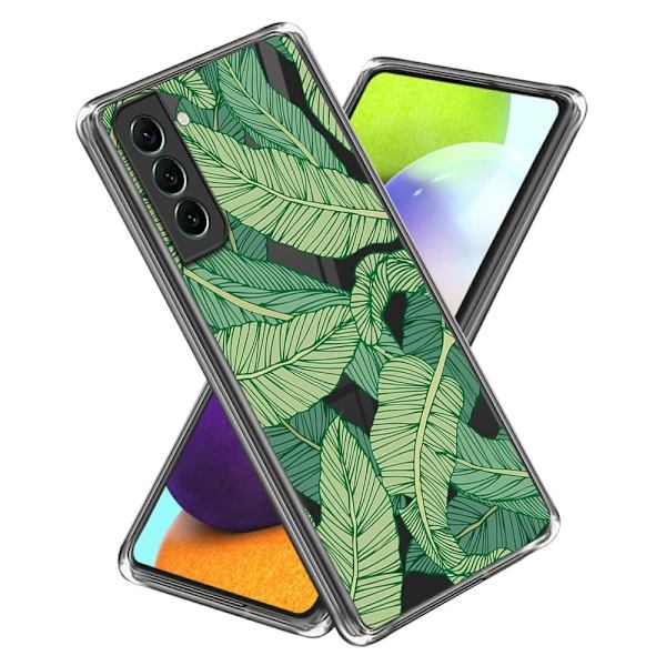 Deco Samsung Galaxy S24 Plus deksel - Grønne Blader Green