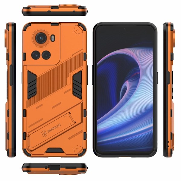 Stöttåligt OnePlus 10R / OnePlus Ace hybridskal - Orange Orange