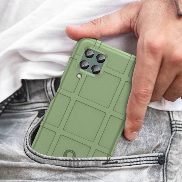 Rugged Shield Samsung Galaxy M33 5G cover - Grøn Green