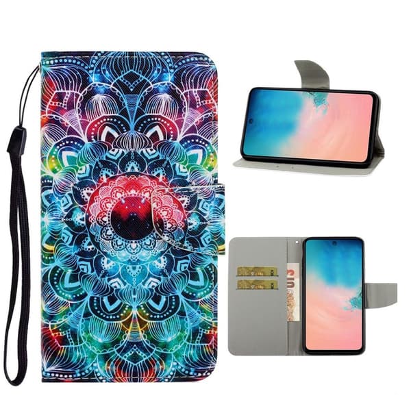 Wonderland Samsung Galaxy S20 etui - Mandala Blomst Multicolor