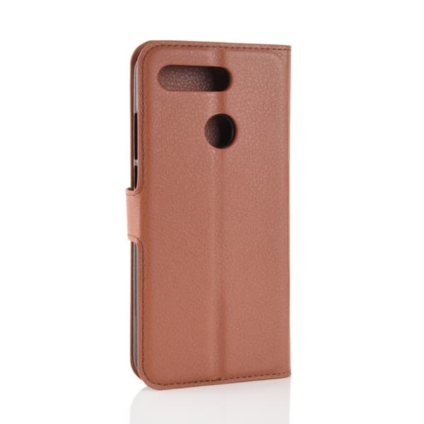 Alpha läder Honor View 20 fodral - Brun Brun