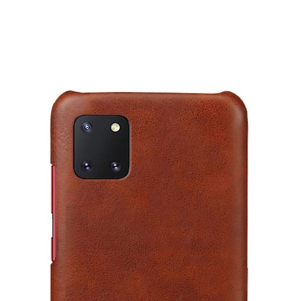 Prestige deksel - Samsung Galaxy Note 10 Lite - Brun Brown