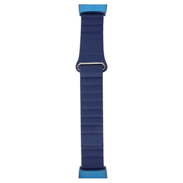 Fitbit Charge 3 klockarmband i äkta läder - Mörkblå Blå
