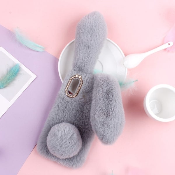 Bunny Samsung Galaxy A20e cover - Lysegrå Silver grey