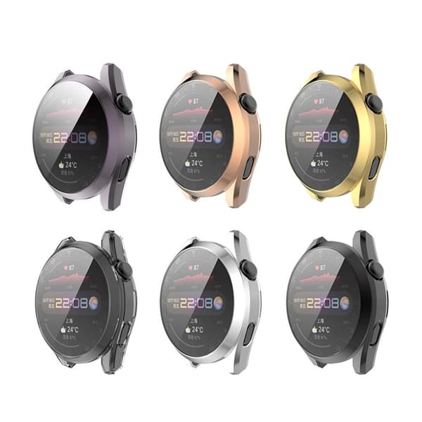 Huawei Watch 3 Pron TPU-kehys - Harmaa Silver grey