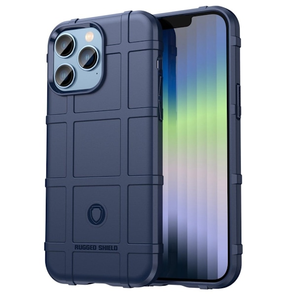Rugged Shield iPhone 14 Pro skal - Blå Blå