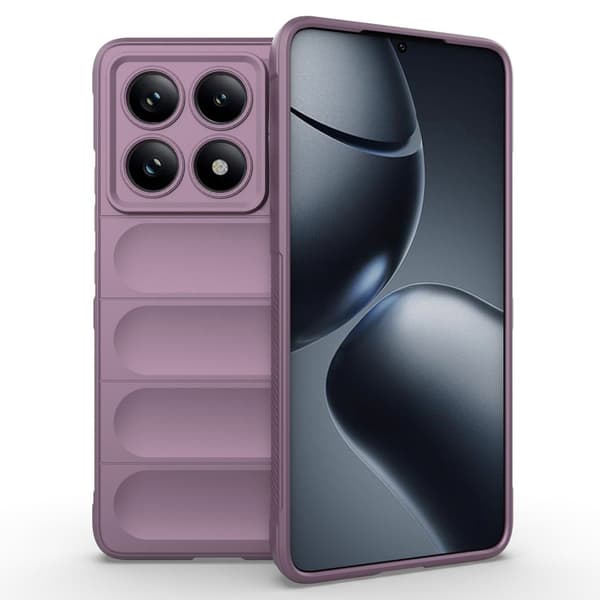 Blødt grebsformet Xiaomi Redmi Note 14 Pro 5G cover - Lyselilla Purple