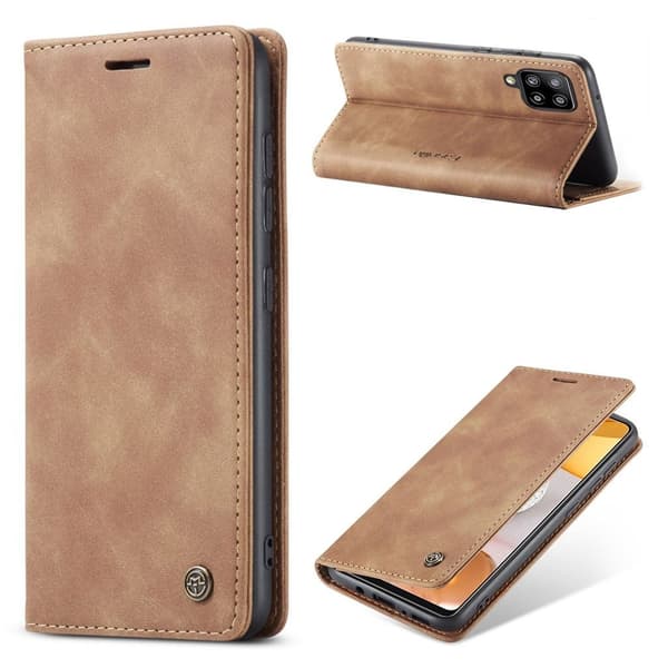CaseMe Samsung Galaxy S21 Vintage Case - ruskea Brown