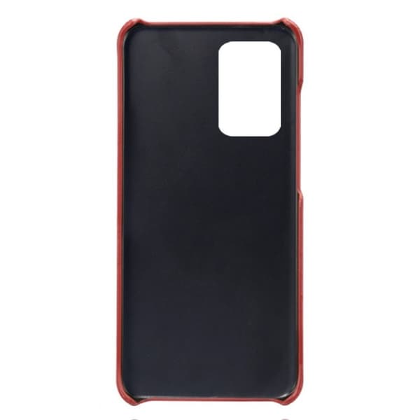 Dual Card Etui Samsung Galaxy Quantum 2 / A82 5g - Rød Red