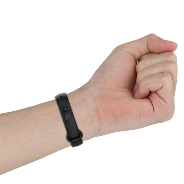 Xiaomi Mi Band 7 / 6 / 5 simple watch strap - Black Svart