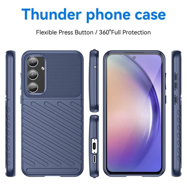 Thunder Samsung Galaxy A55 kotelot - Sininen Blue