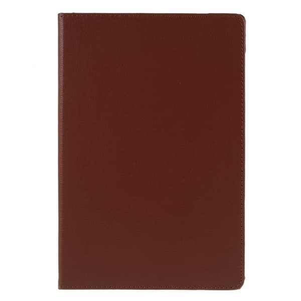 Samsung Galaxy Tab S5E litchi læretui - Kaffe Brown