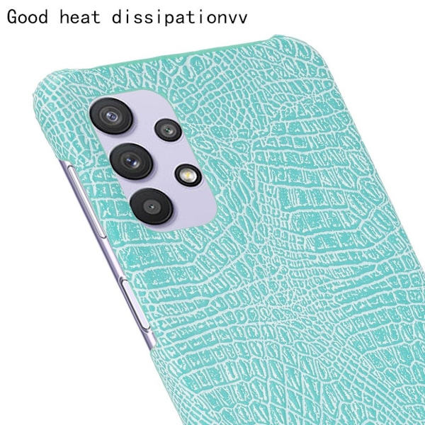 Croco Samsung Galaxy A32 5G skal - Blå Blå