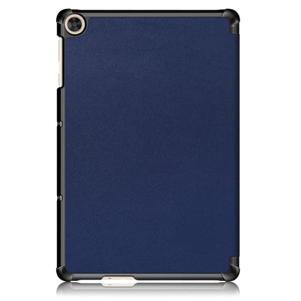 Tri-fold skinnstativveske for Huawei MatePad T10 - Mørkeblå Blue