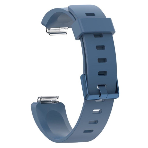 Fitbit Inspire / Inspire HR klockband av silikon - Storlek L / Babyblå Blå