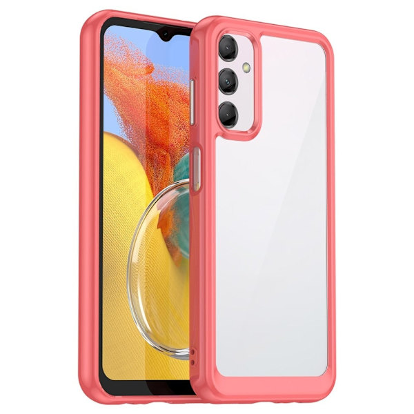Samsung Galaxy M14 smart akryldeksel - Rød Red