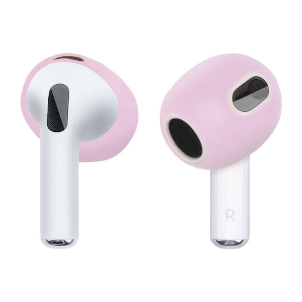 1 Pair AirPods 3 silicone cover - Pink Pink