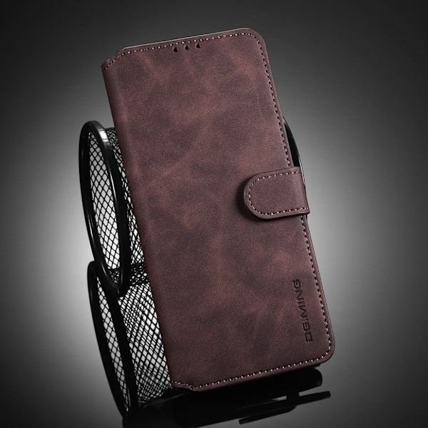 DG.MING Samsung Galaxy A03s retro etui - Brun Brown