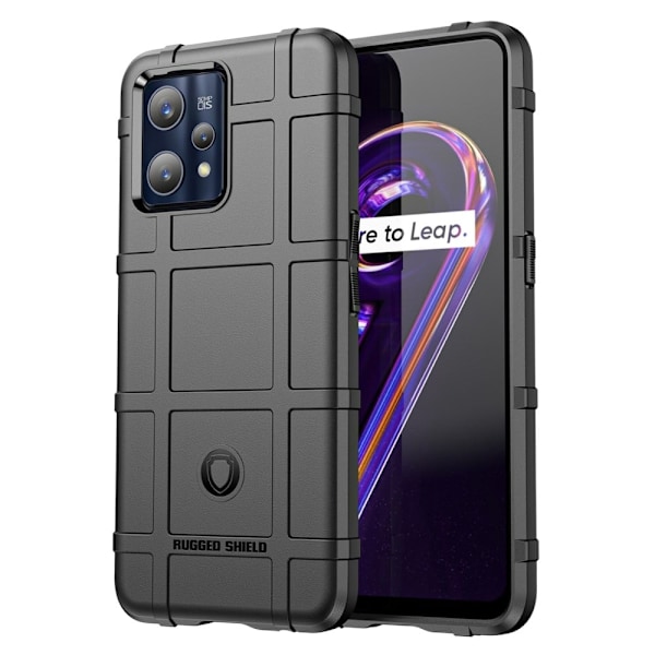 Rugged Shield Etui Realme 9 Pro Plus - Sort Black