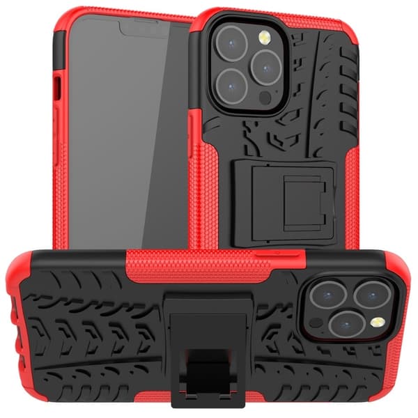 Offroad iPhone 13 Pro Max skal - Röd Röd