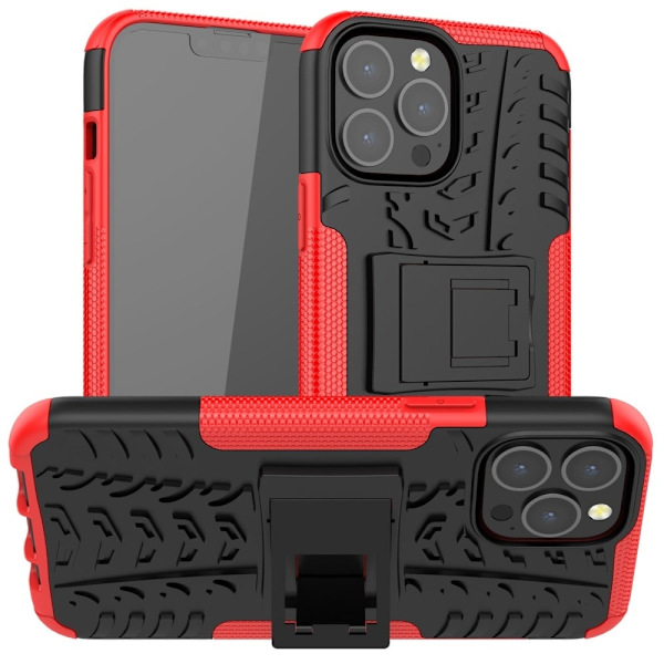 Offroad Suojakotelo iPhone 13 Pro Max - Punainen Red