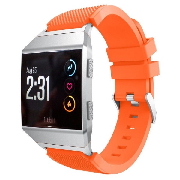 Fitbit Ionic rem med Twill tekstur - Orange Orange