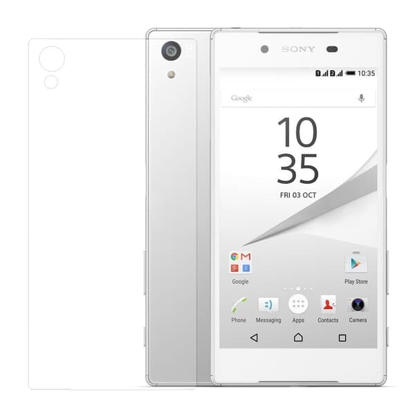 0.3mm Bak Deksel Beskytter til Sony Xperia Z5 Transparent
