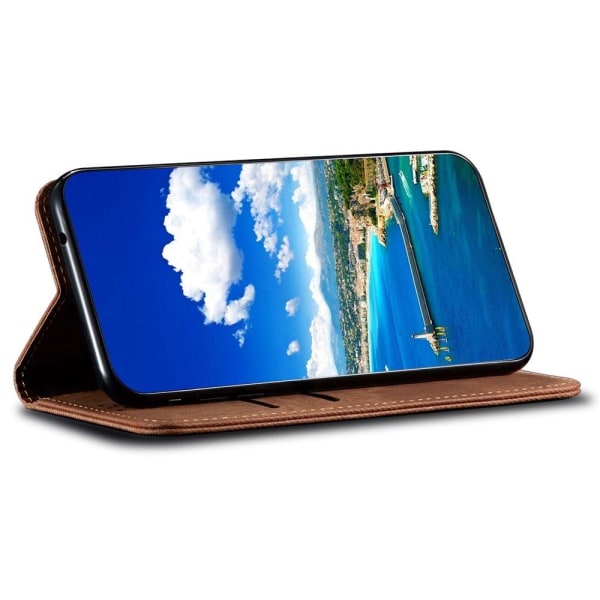 Jeans OnePlus 11 Flip Fodral - Kaffe Brun