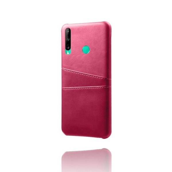 Dual Card Cover - Huawei P40 Lite E - Rose Pink