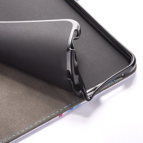 Samsung Galaxy Tab A 10.1 (2016) læder-etui - To søde katte Pink